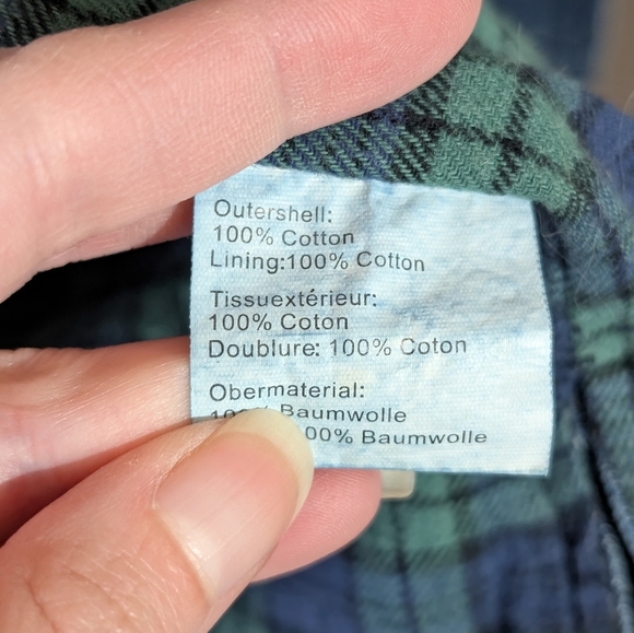 Vintage Lee Valley Made In Ireland Chore Coat, Size:XXL, Color:Blue - Picture 3 of 8